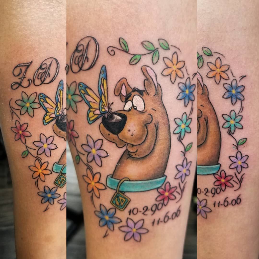 Pin By Sidney Skaggs On Tattoos Piercings I Love Scooby Doo Tattoo