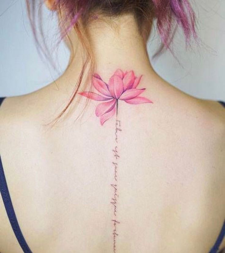 Pin De Theresa Malaspina En Tattoos Tatuaje De Flores En La Espalda