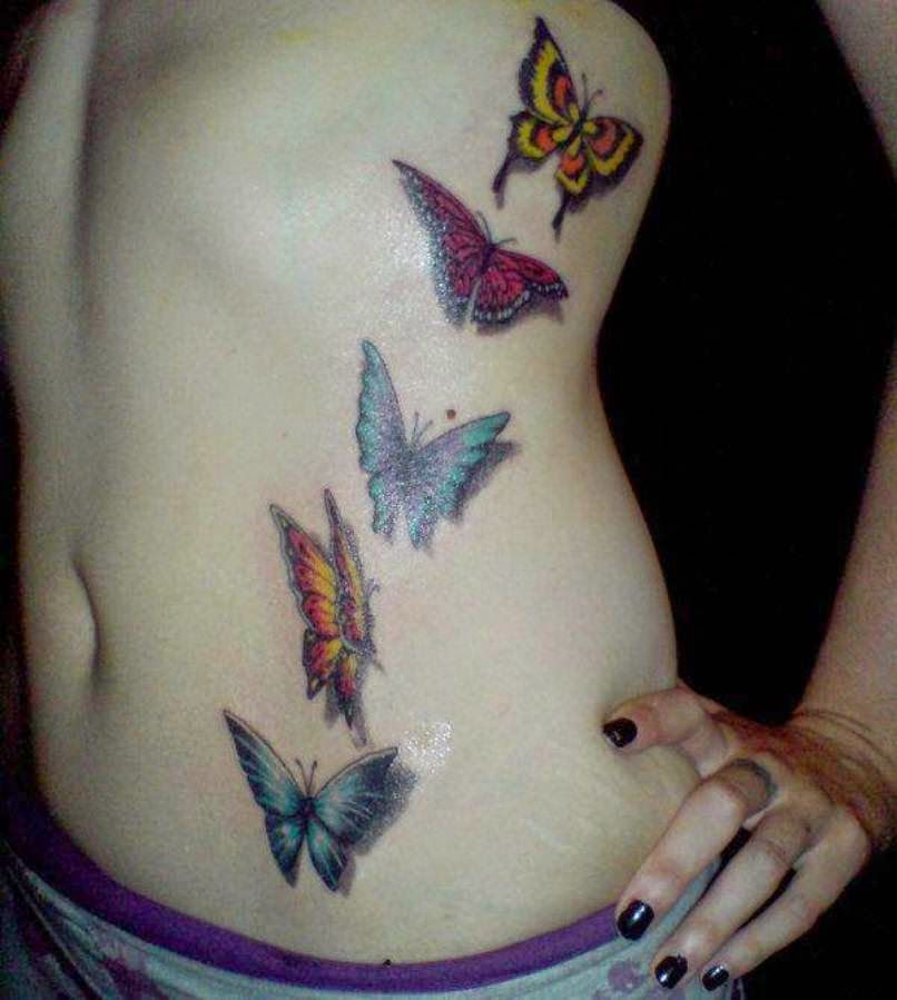 Pin On Exotic Butterfly Tattoos