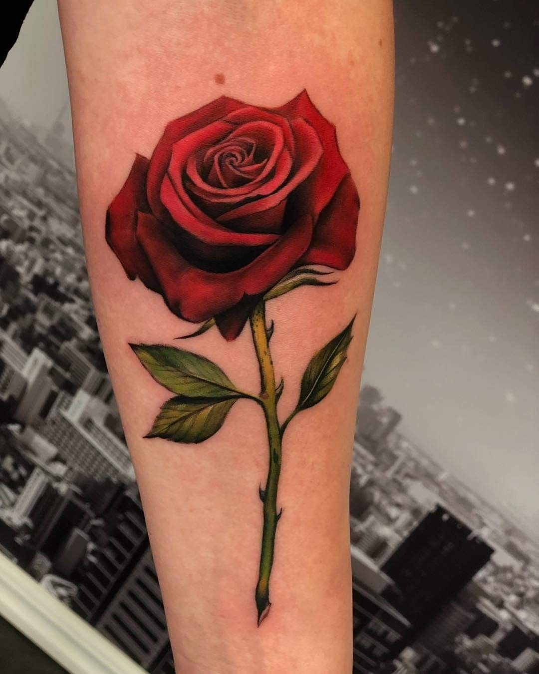 Pin On Rose Tattoos