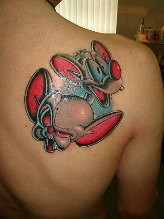 Pinky Brain Tattoo