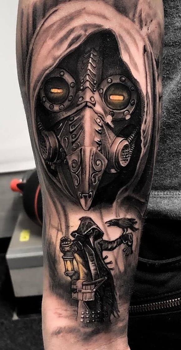 Plague Doctor Tattoos Meanings Tattoo Designs Ideas