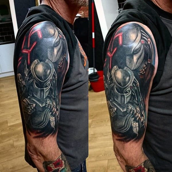 Predator Tattoo Sleeve