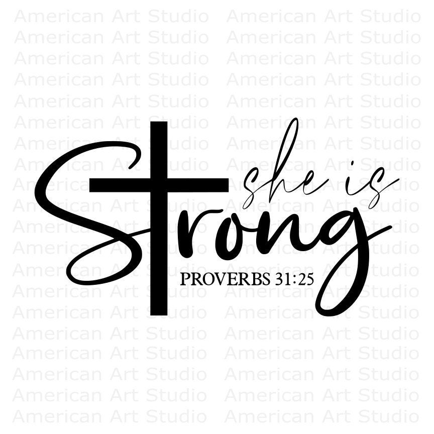 Proverbs 31 25 Side Tattoo