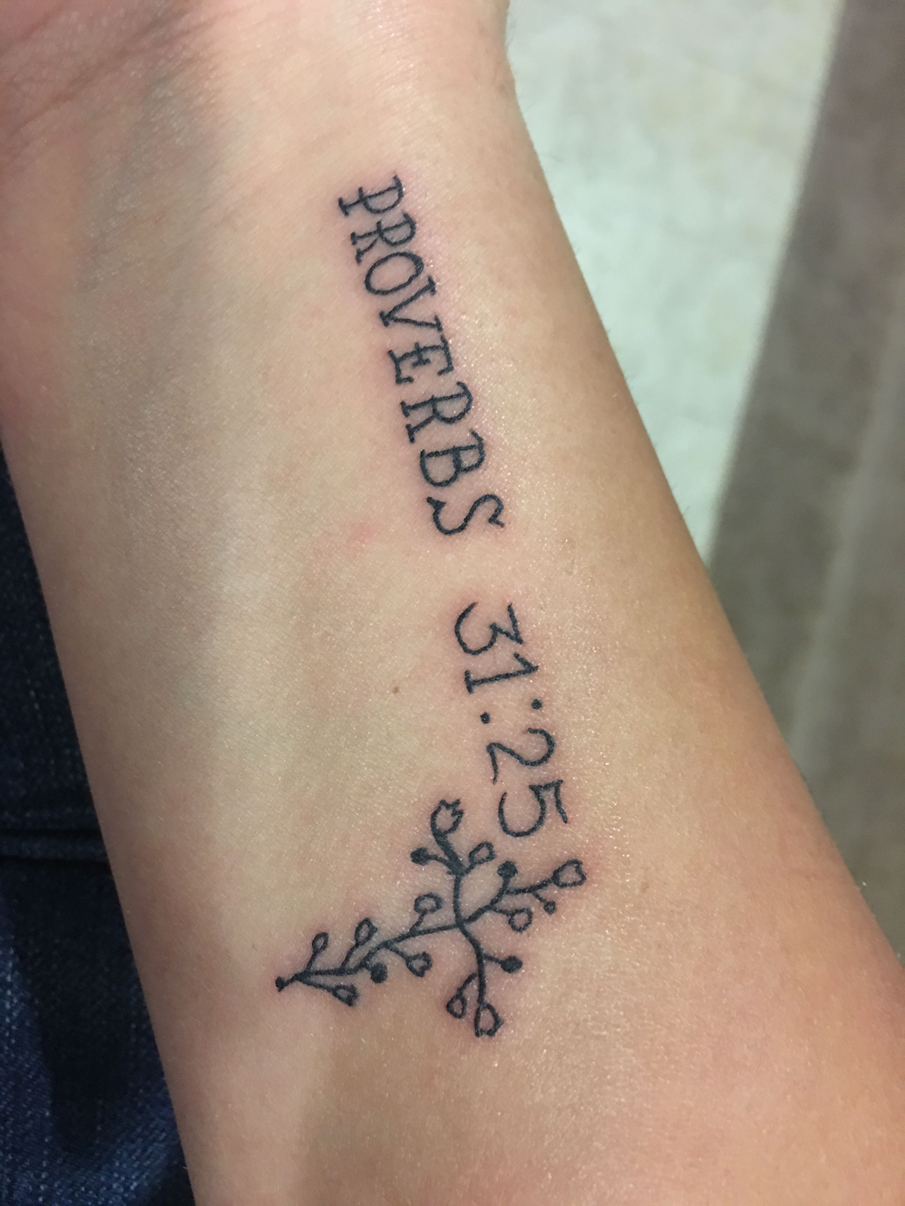 Proverbs 31 25 Tattoo Proverbs 31 25 Tattoo Tattoos Tattoo Quotes