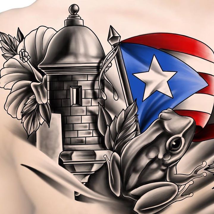 Puerto Rico Art Puerto Rico Tattoo Puerto Rican Artwork