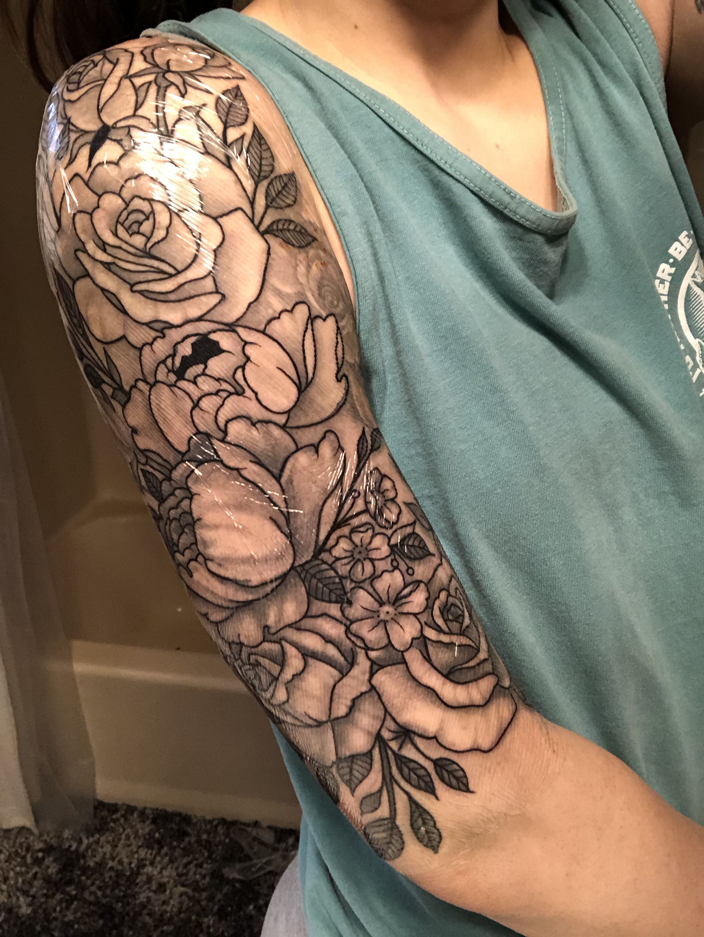 Quarter Sleeve Tattoo Ideas For Women