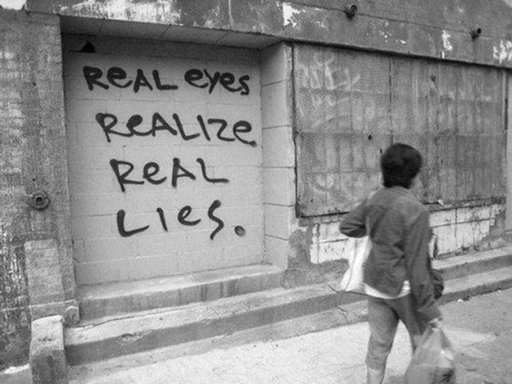 Real Eyes Realize Real Lies Study Tattoo Lettering Styles Tattoo