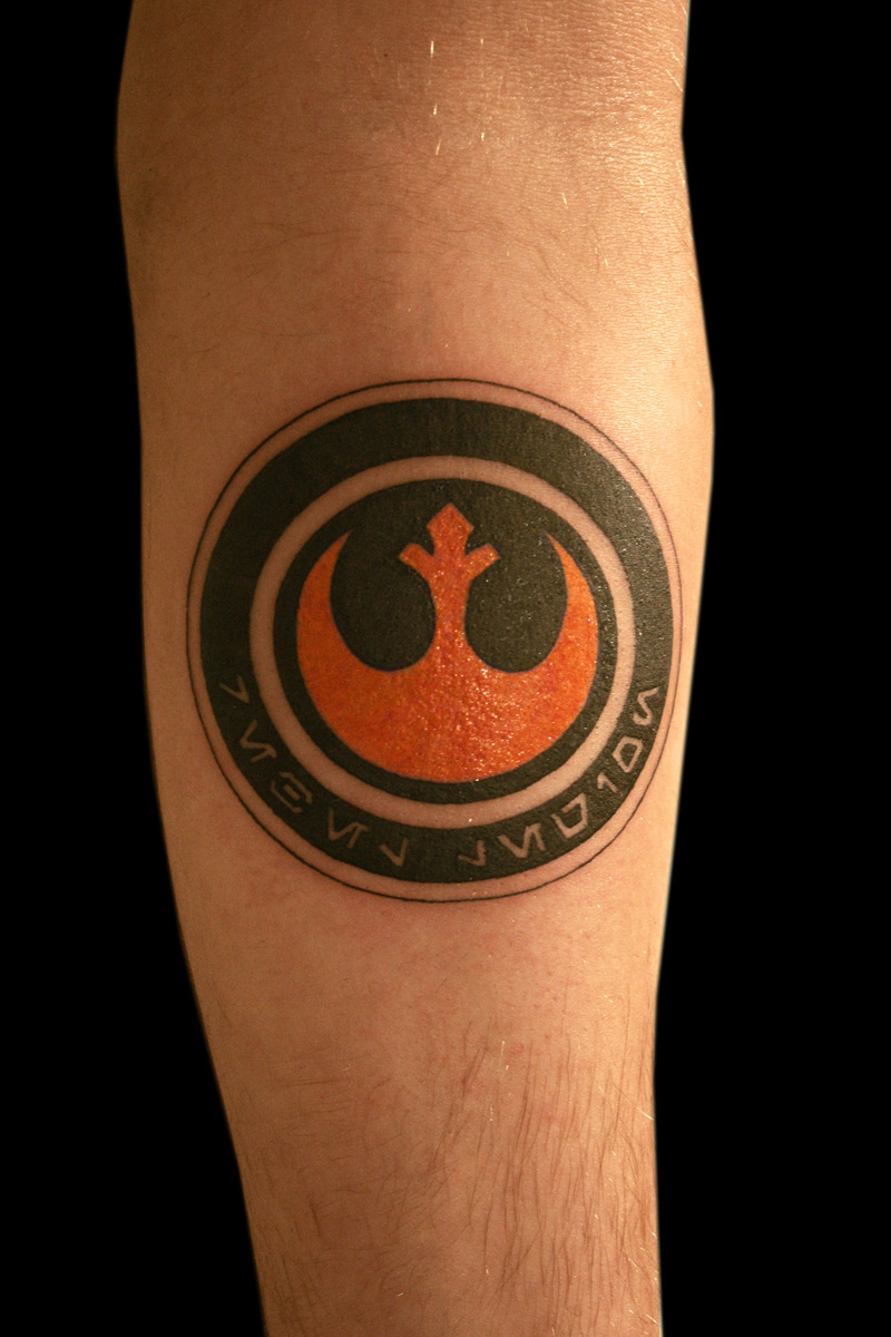 Rebel Alliance Star Wars Large Temporary Tattoo Really Cool By