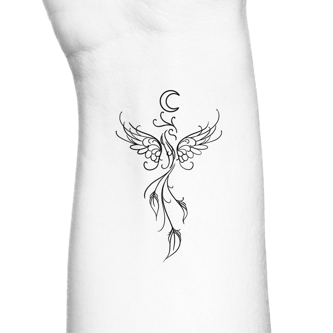 5 Feminine Phoenix Tattoo Design Ideas for Rebirth