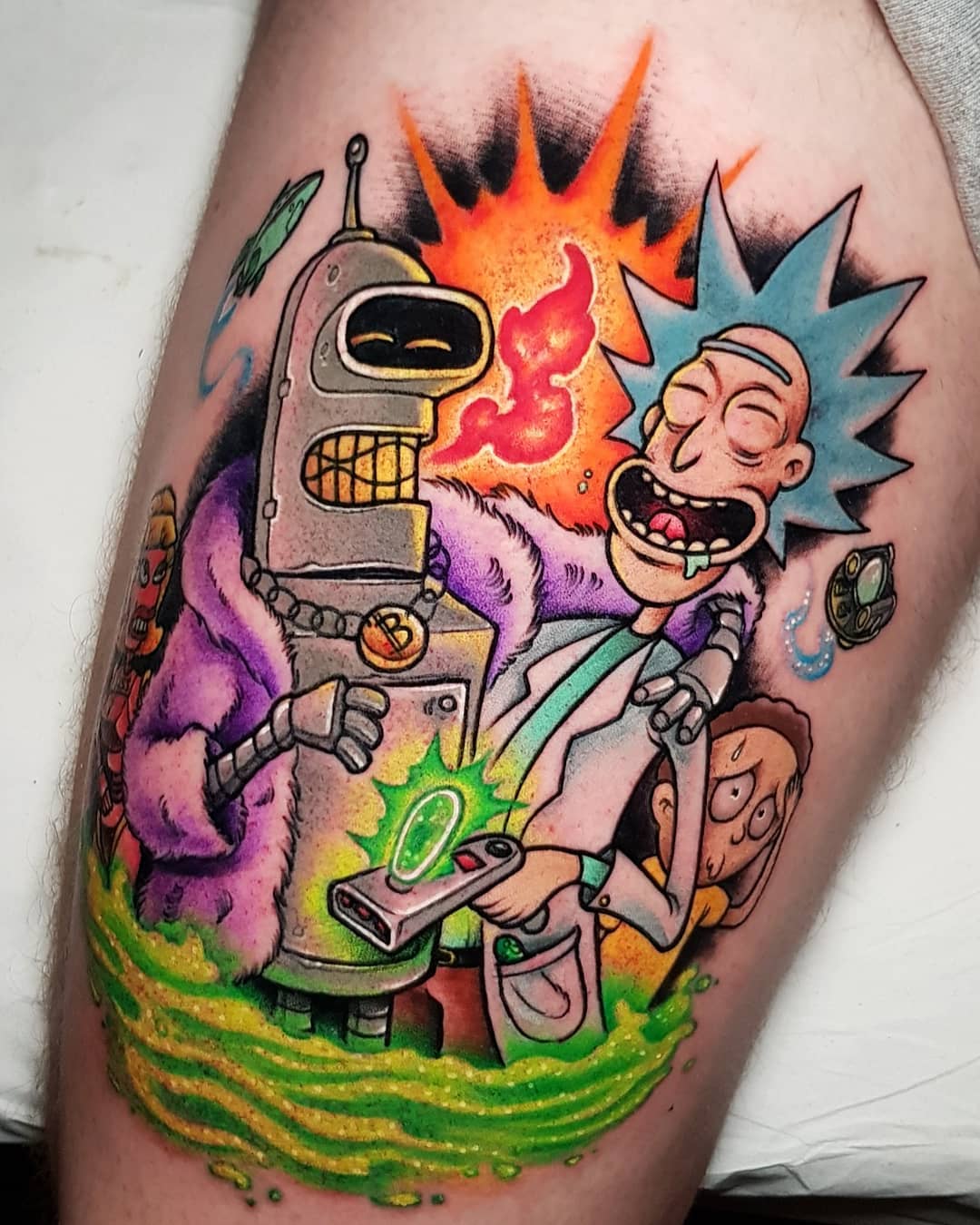 Rick and Morty Tattoo Ideas: Unforgettable Ink Designs