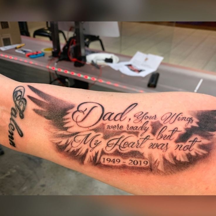 Rip Dad Tattoo Ideas For Son Design Talk