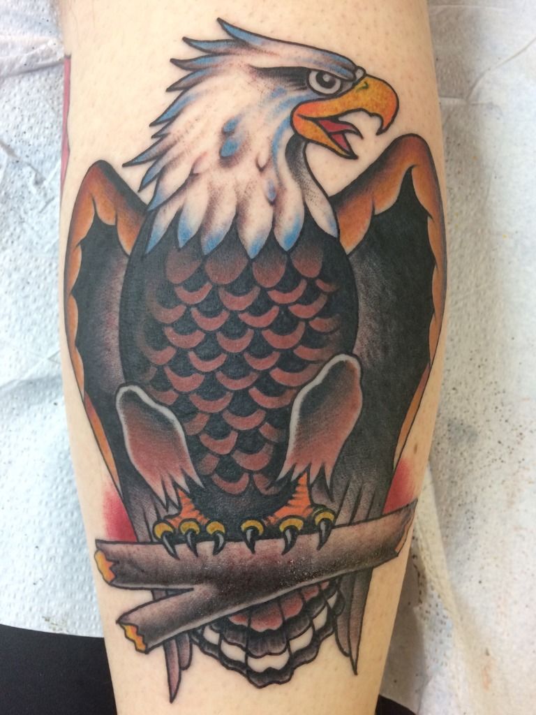 Robbie Eagle Traditional Tattoo Eagle Tattoo Sailor Jerry