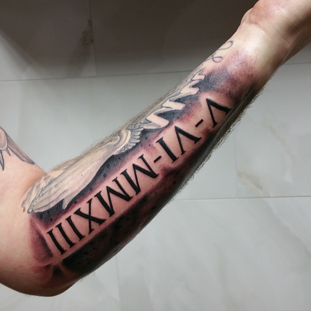 5 Stunning Roman Numeral Tattoo Ideas for Your Forearm