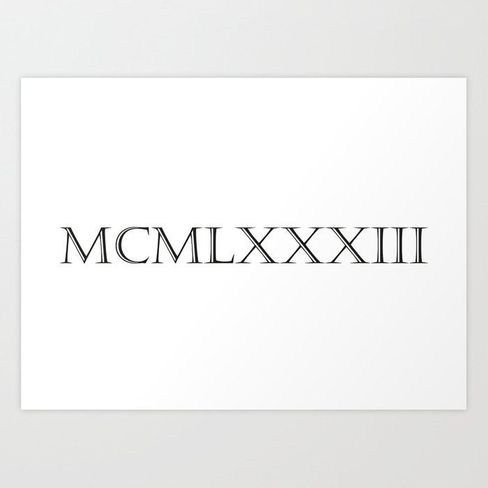 Roman Numerals 1993 Laptop Amp Ipad Skin By Shirts And Date Of Birth By Frankenberg Tattoo