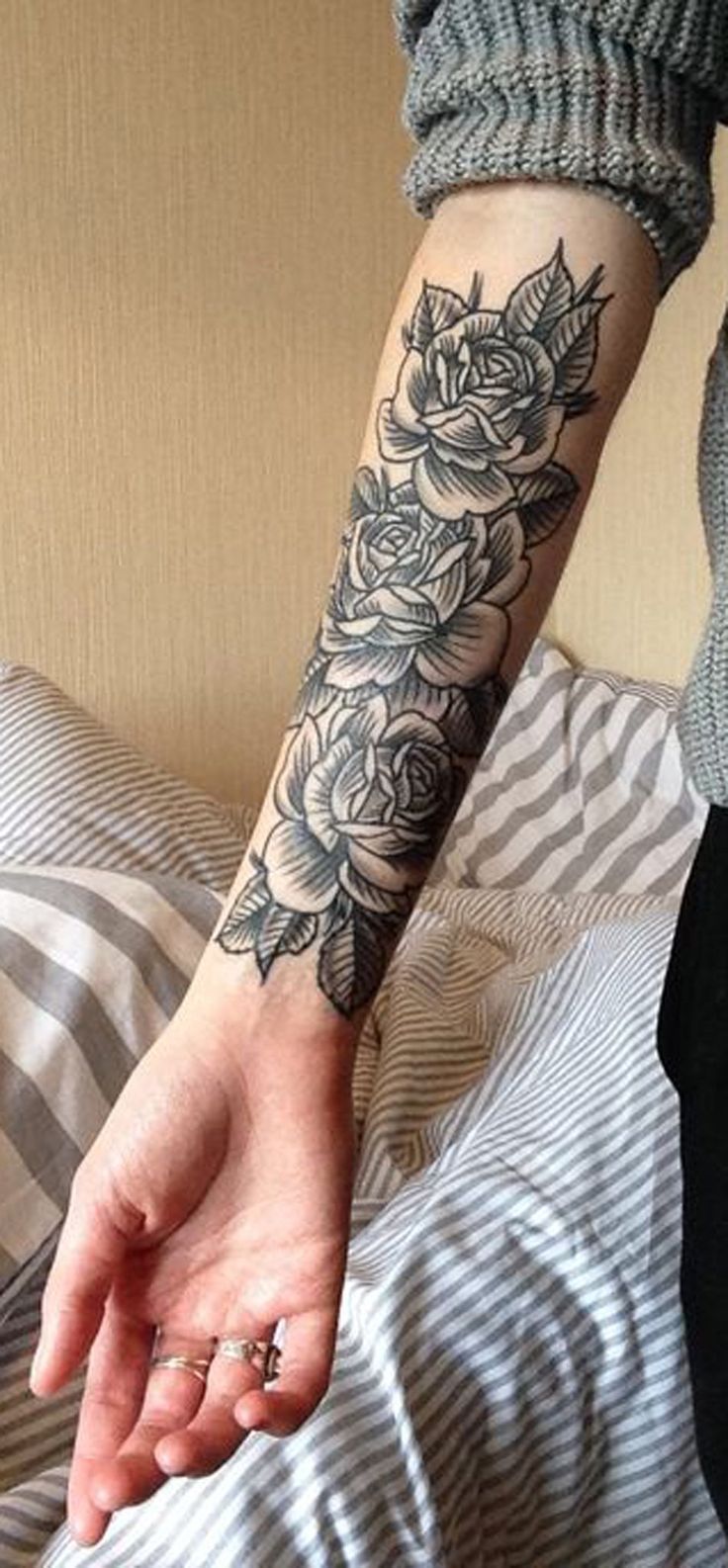 Rose Tattoo Lower Arm: Meaningful Designs and Styles