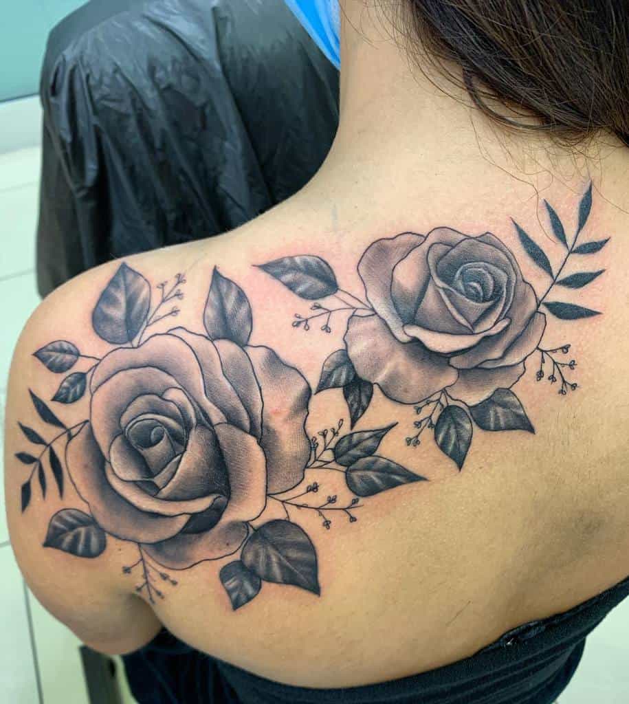 Elegant Roses and Vine Tattoos: Meaning and Styles