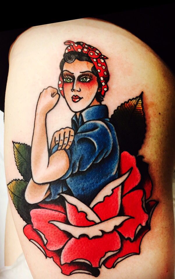 Rosie Riveter Tattoo Tattoos Tattoos And Piercings Rosie The Riveter