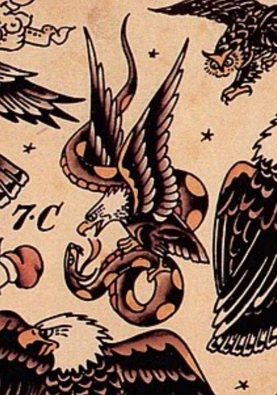 Sailor Jerry Eagle Head