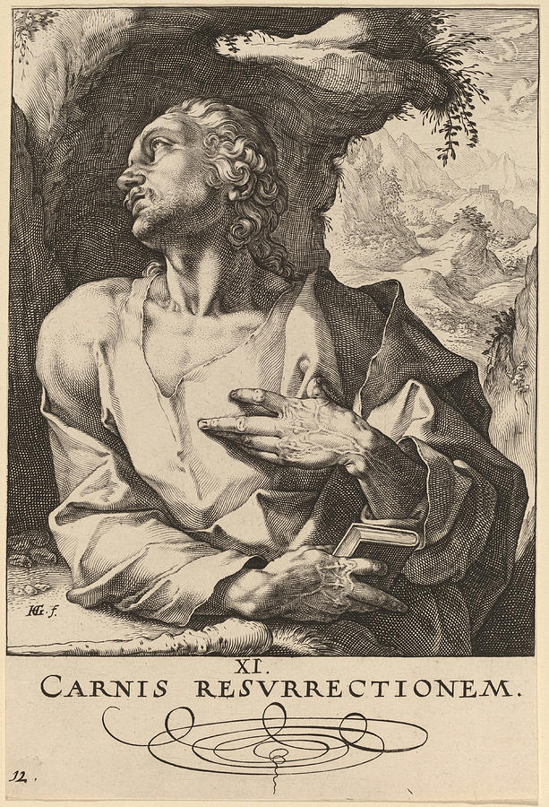 Saint Jude Thaddeus Drawing By Hendrik Goltzius Fine Art America