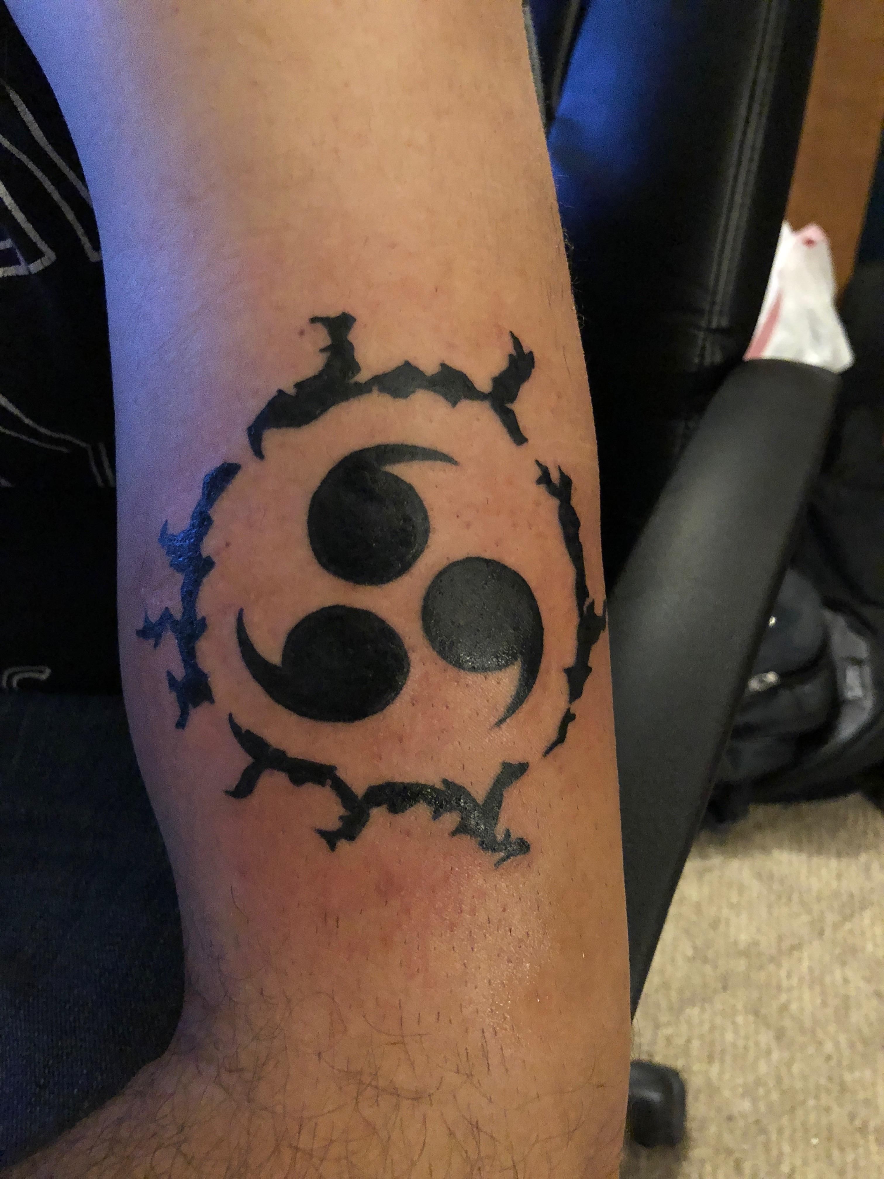 Sasuke Curse Mark Tattoo