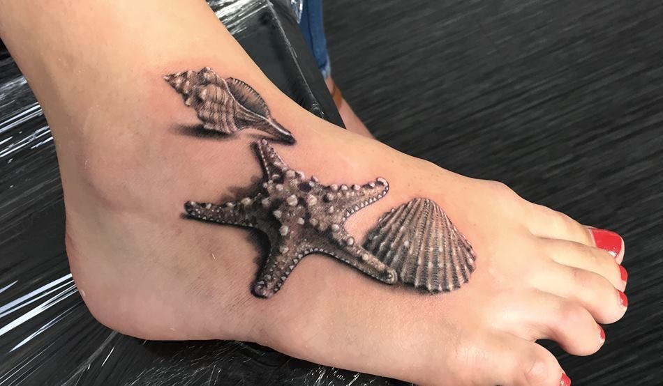 Sea Tattoos For Women Google Search 3D Tattoos Trendy Tattoos Foot