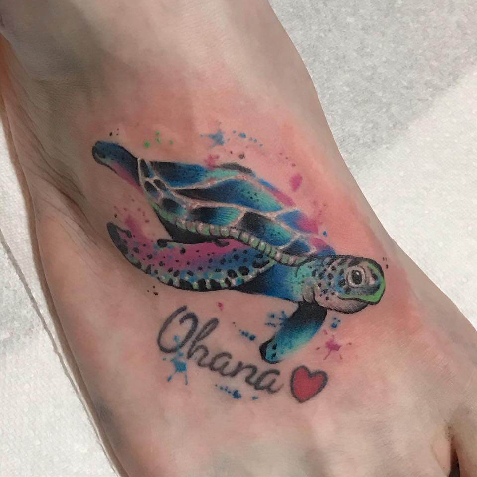 Stunning Sea Turtle Tattoo Designs for Ink Enthusiasts