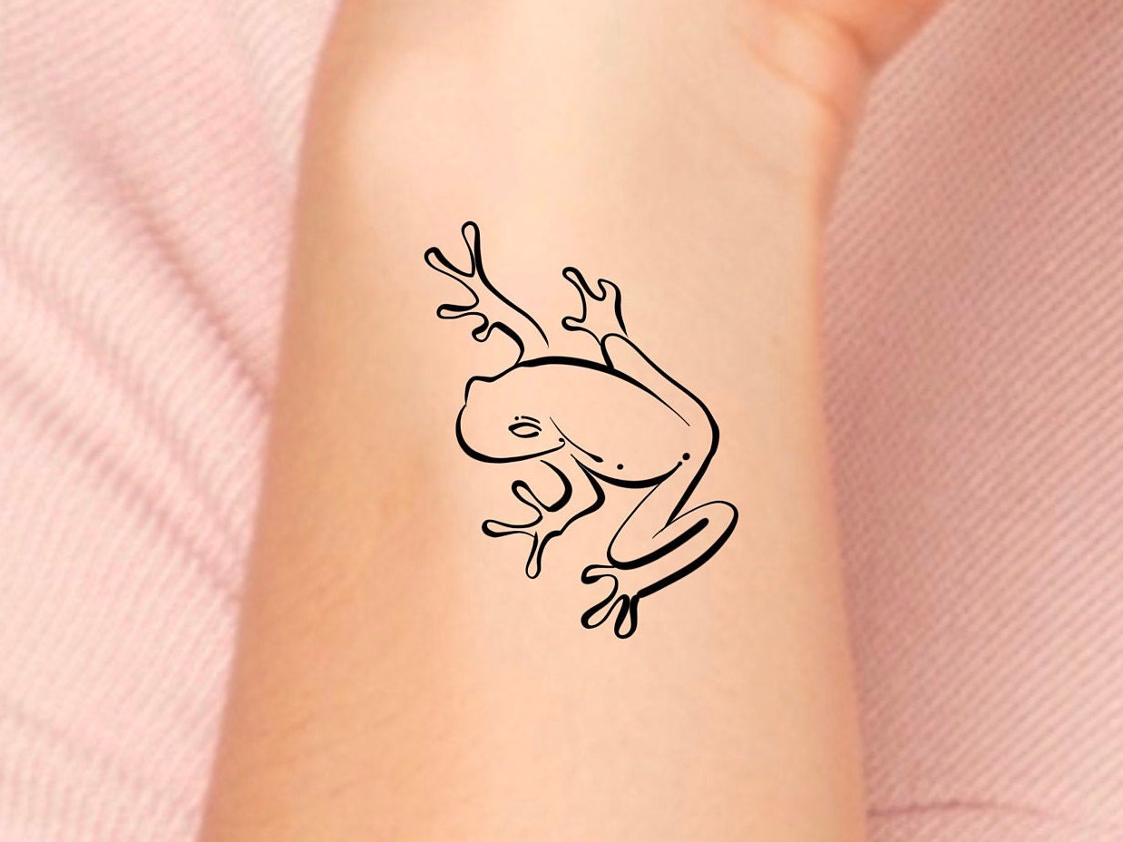 Share 81 Simple Frog Tattoo In Coedo Com Vn