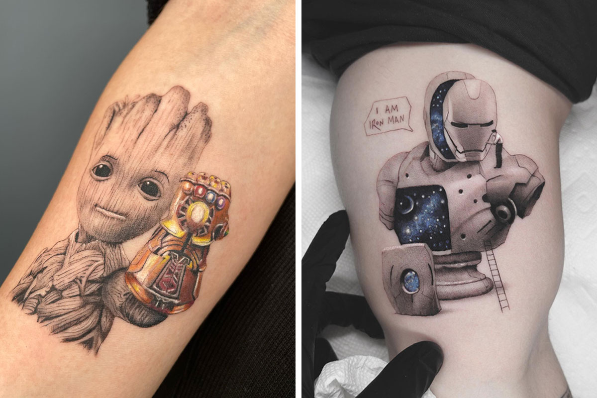 Share More Than 85 Marvel Comics Tattoos In Cdgdbentre