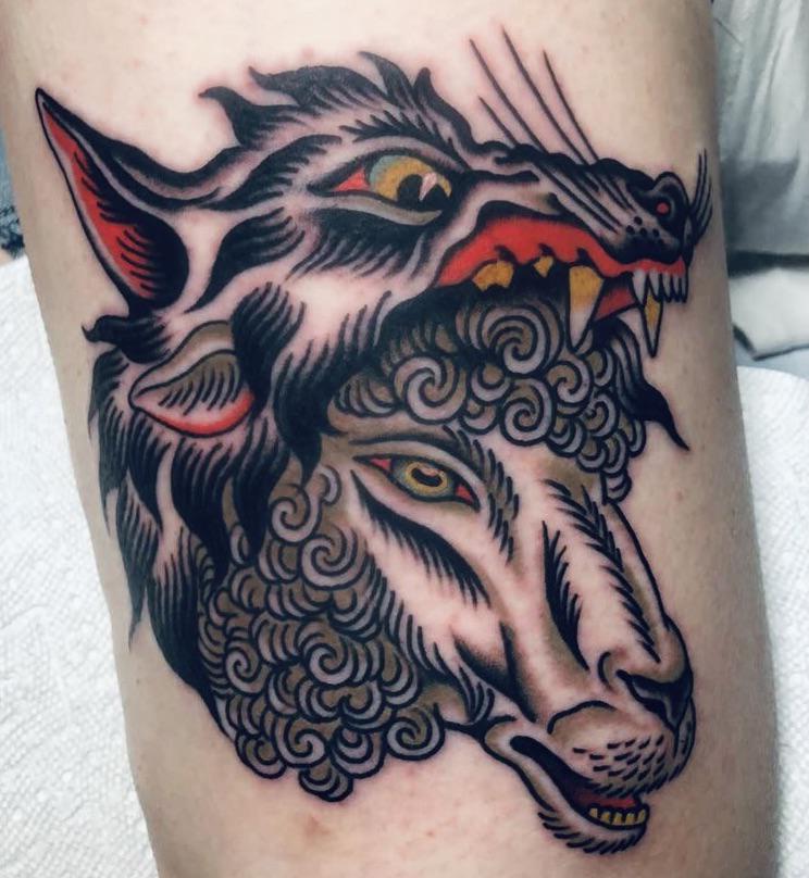 Unveiling the Mystery: Sheep in Wolf's Clothing Tattoo