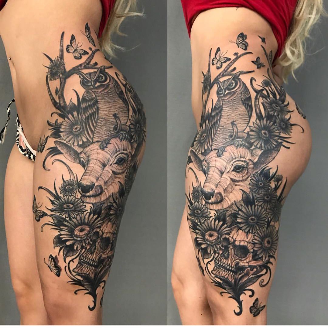 Side Body Tattoo Ideas Photos