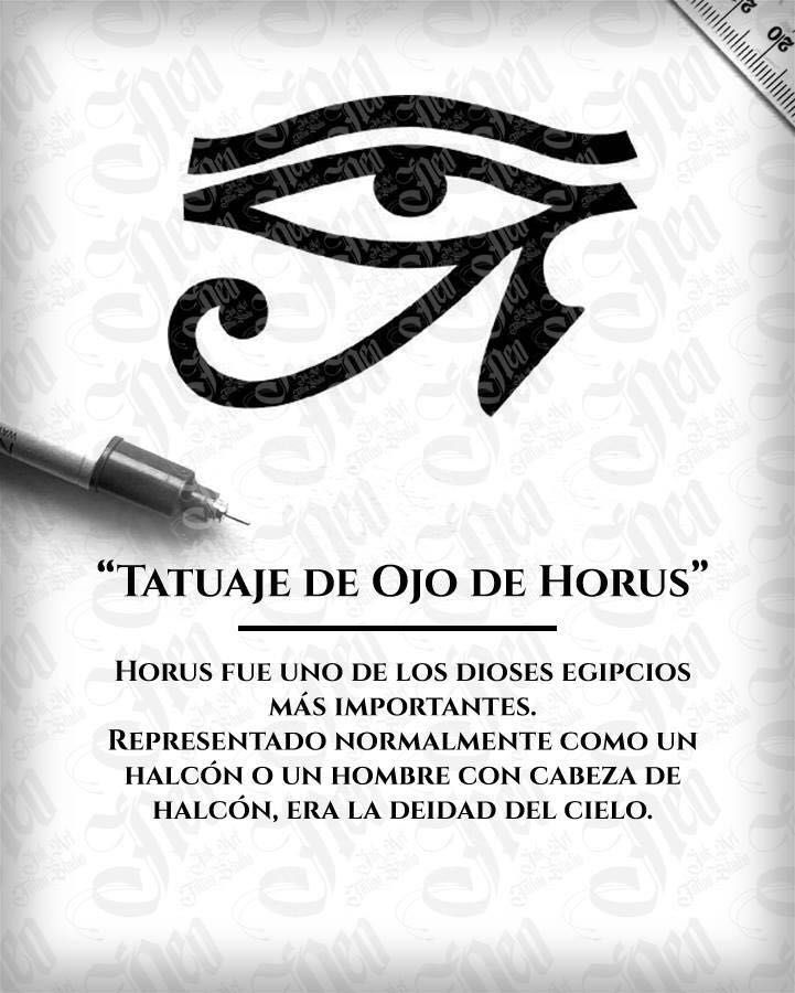 Significado Del Tatuaje Ojo De Horus Con Fotos