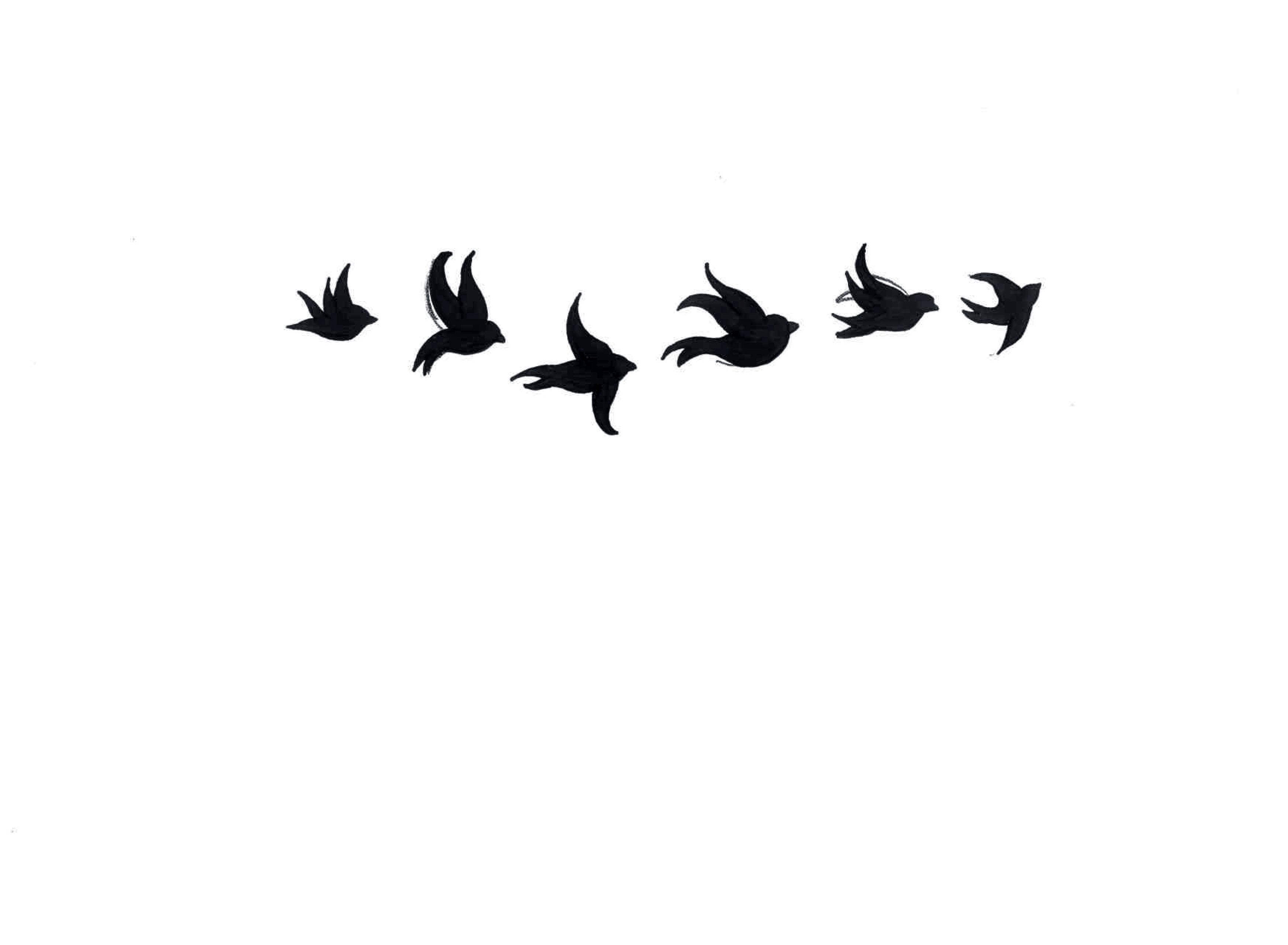 Silhouette Bird Tattoo At Getdrawings Free Download