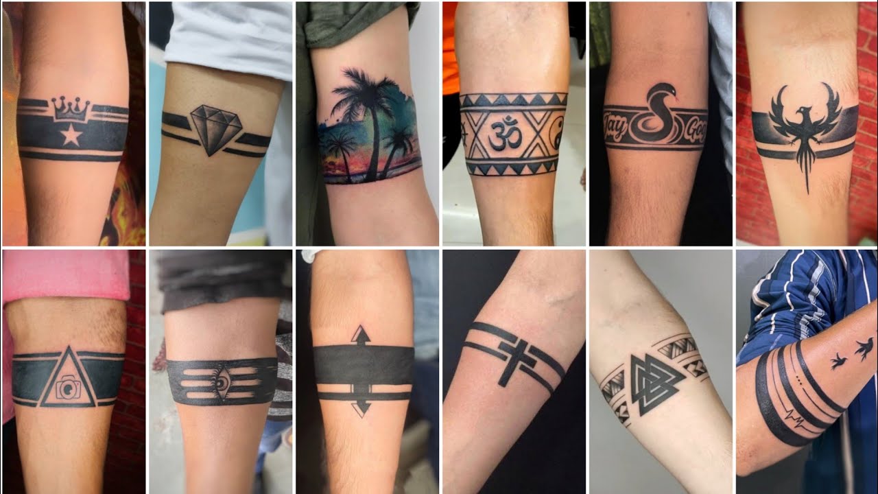 Simple Armband Tattoo Stencil Tattoos Era