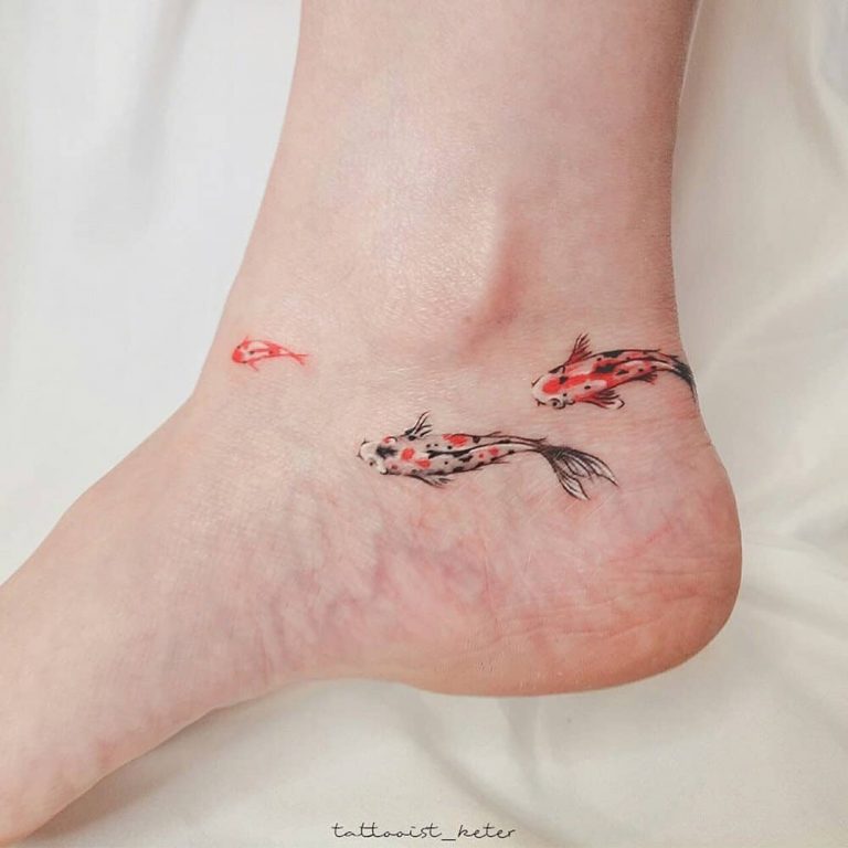 5 Stunning Simple Coy Fish Tattoo Ideas