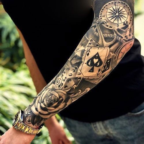 Simple Leg Tattoos Men Tattoos Arm Sleeve Half Sleeve Tattoos For