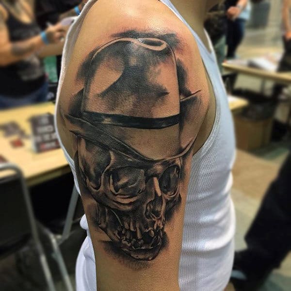 5 Unique Skull Cowboy Hat Tattoo Ideas