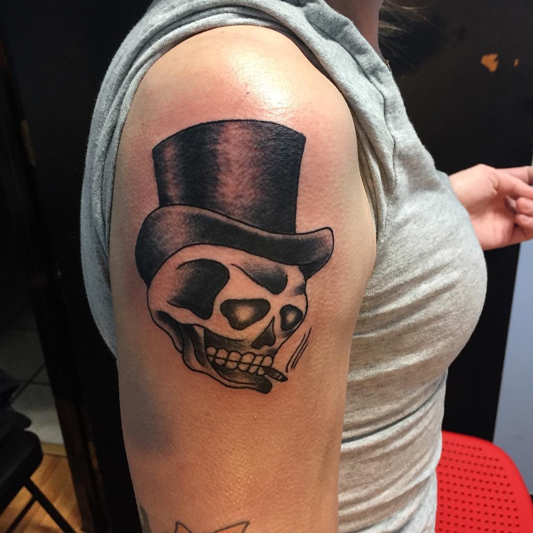 Skull Tattoo Designs For Guys