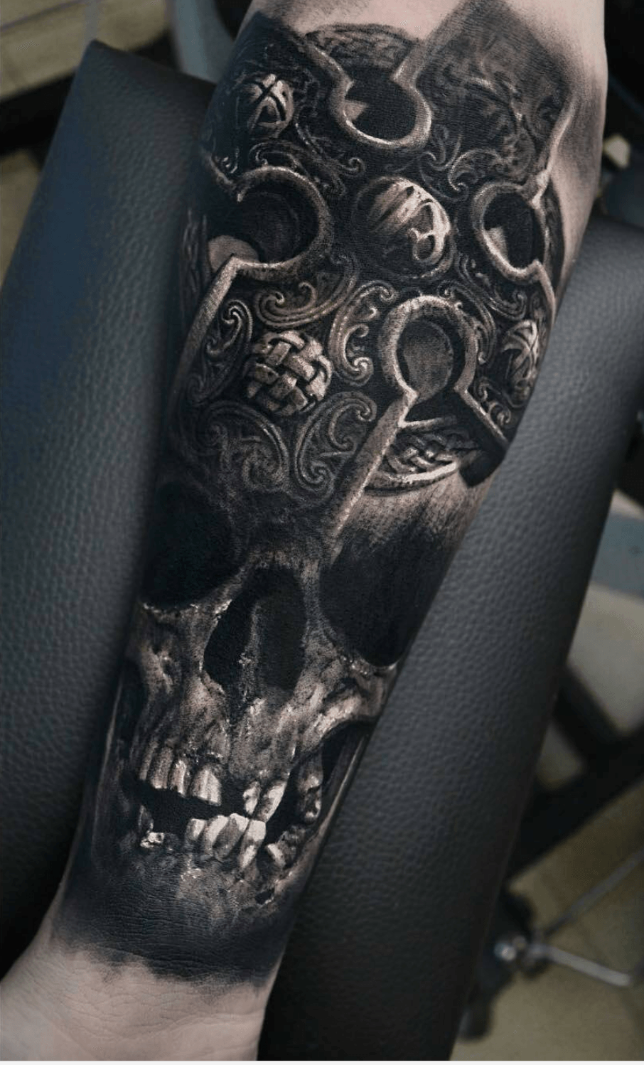 Top 10 Skull Tattoo Designs for Forearm Inked Elegance