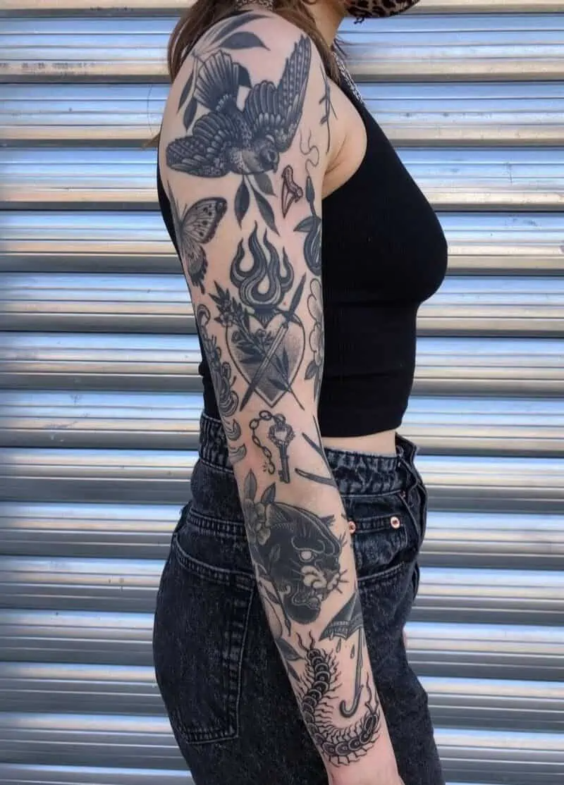 Sleeve Tattoo For Female Artofit