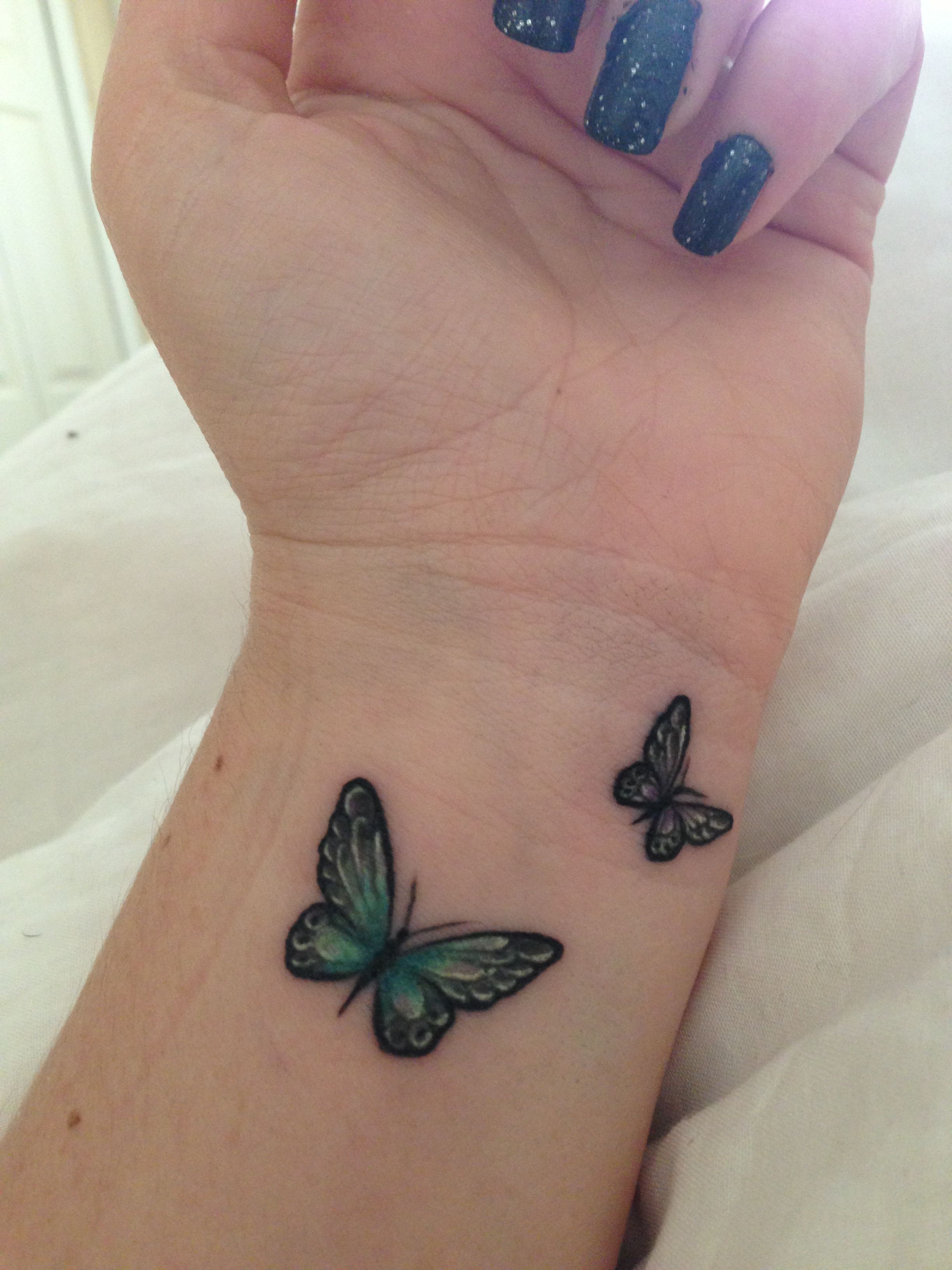 Small Butterfly Wrist Tattoos: Elegant and Simple Ink Ideas