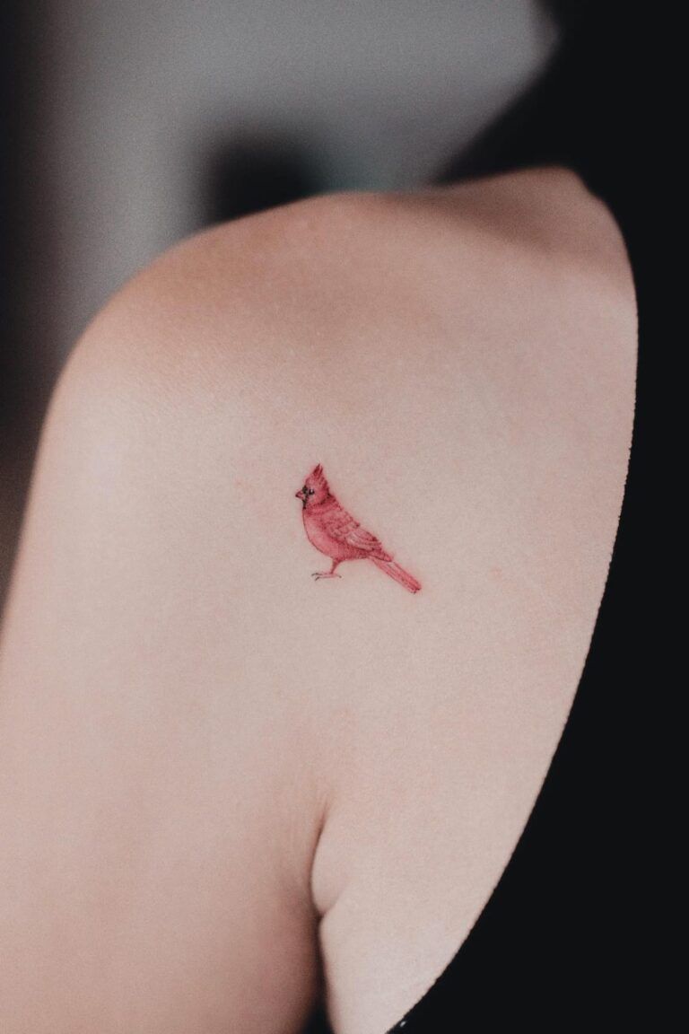 Small Cardinal Wrist Tattoo Cardinal Pinterest Wrist Tattoo