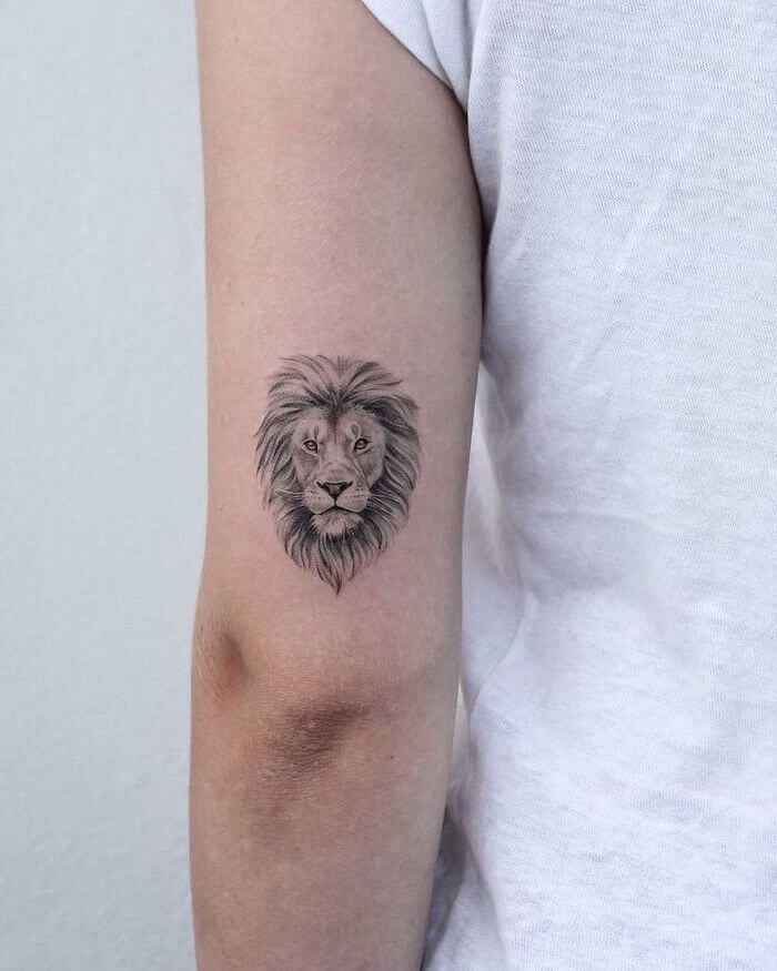 Small Lion Tattoo Ideas For Women Viraltattoo