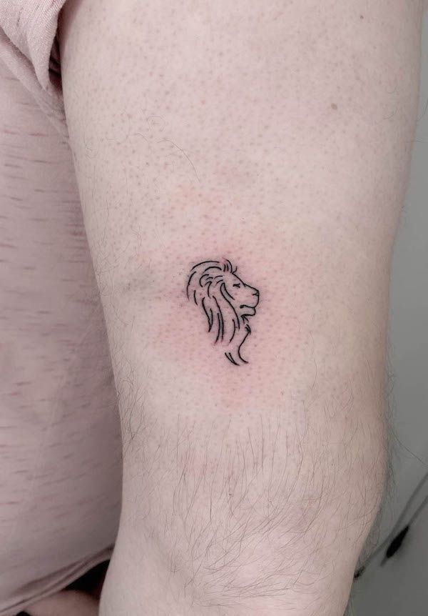 5 Charming Small Lion Tattoo Ideas for Women