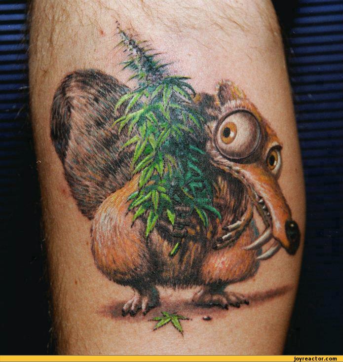 Smoking Weed Tattoo Designs