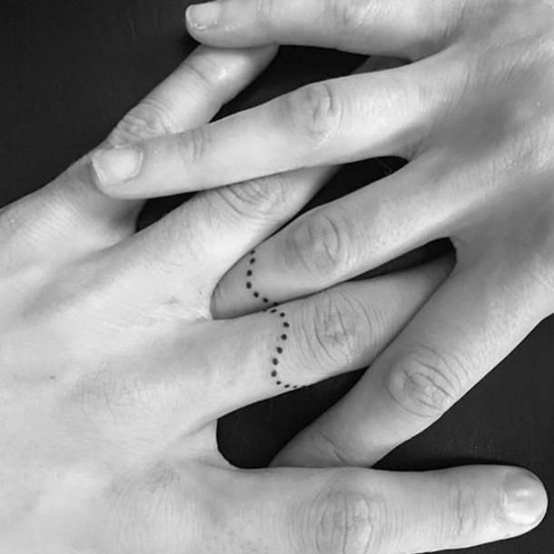 Soulmate Wedding Ring Tattoos A Unique Symbol Of Love The Fshn