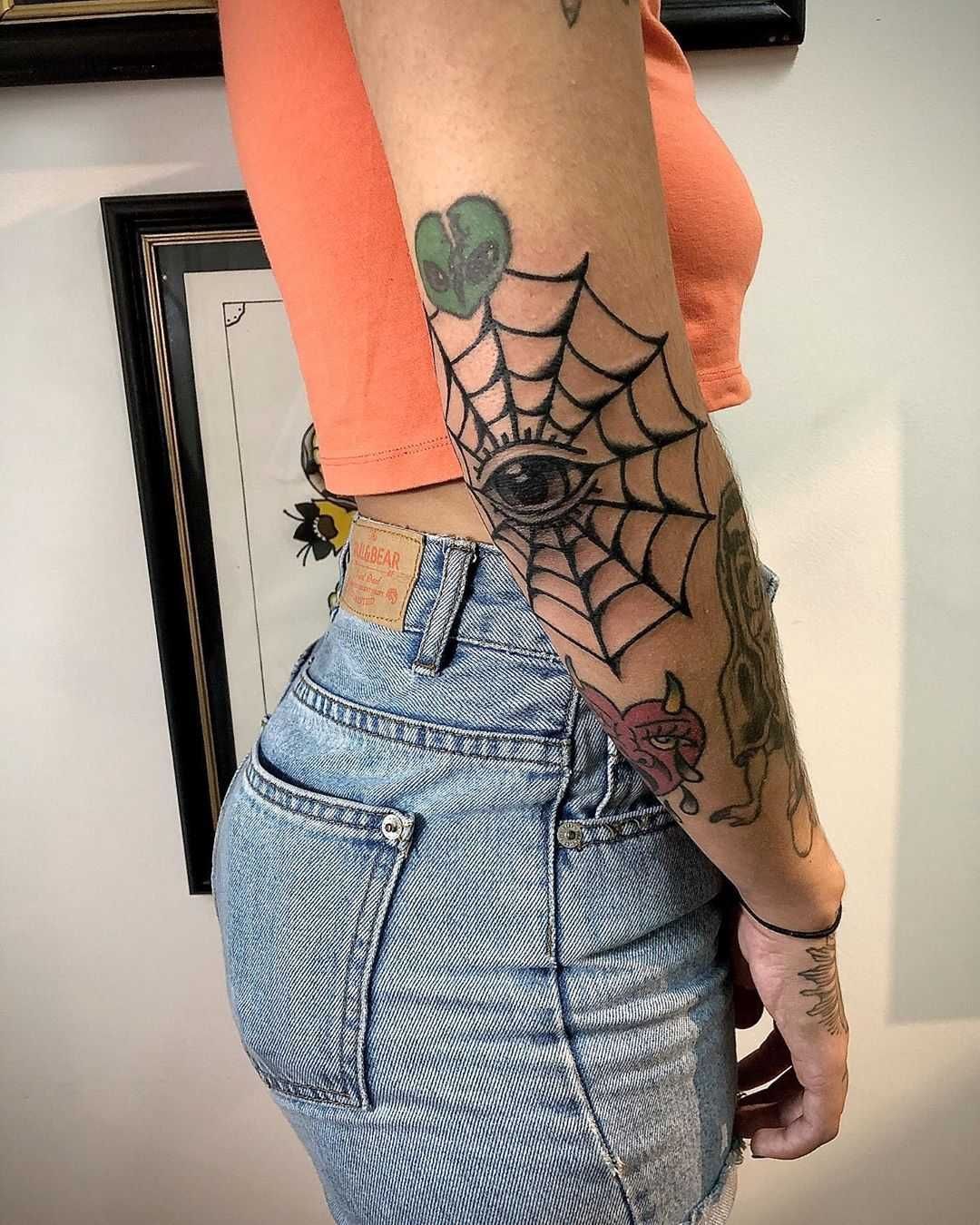 Spider Web Elbow Tattoo Meaning Its Hidden Symbolism 2023