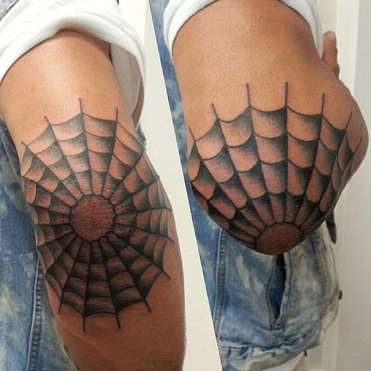 5 Meanings Behind Spider Web Elbow Tattoos