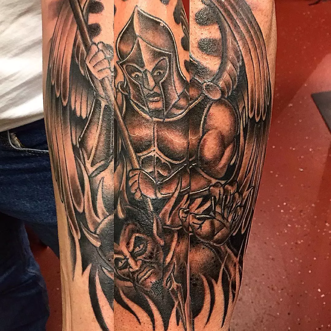 St Michael Tattoo Designs