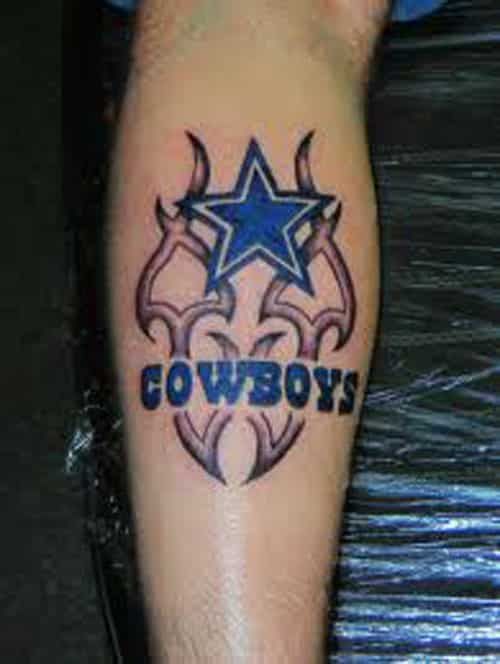 Staggering Dallas Cowboys Tattoos For Real Fans Cowboy Tattoos